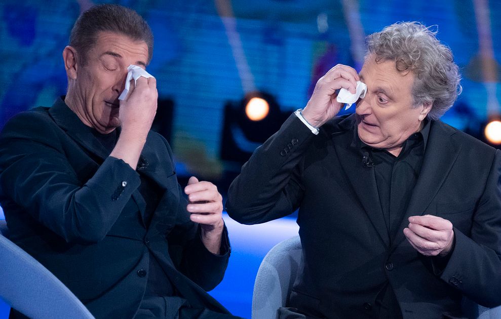 Ezio Greggio and Enzo Iacchetti